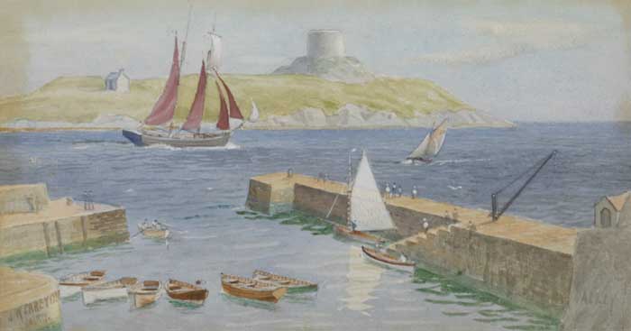 DALKEY, 1927 by Joseph William Carey RUA (1859-1937) at Whyte's Auctions