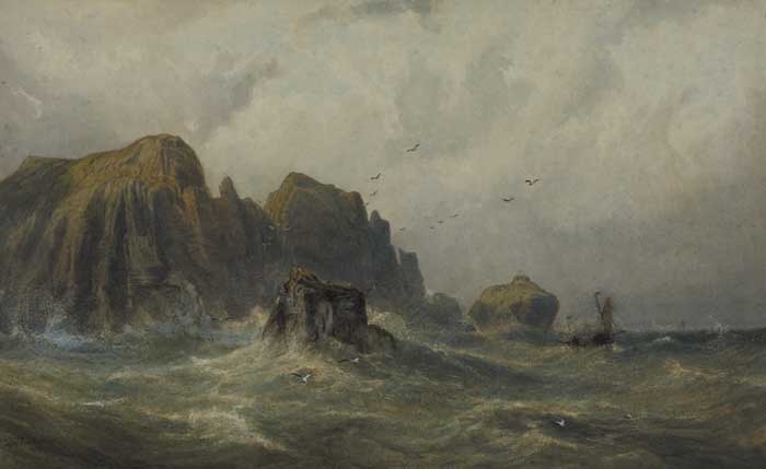 MALIN HEAD, COUNTY DONEGAL by John Faulkner RHA (1835-1894) at Whyte's Auctions