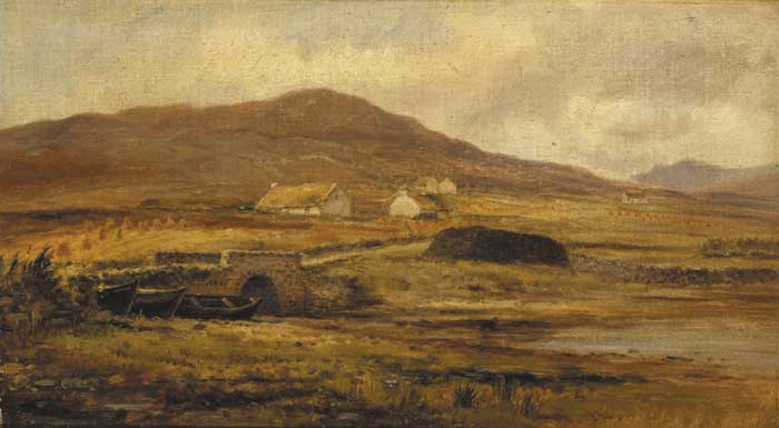 BRANASKILL [SIC] BRIDGE, ACHILL ISLAND, COUNTY MAYO by Alexander Williams RHA (1846-1930) at Whyte's Auctions