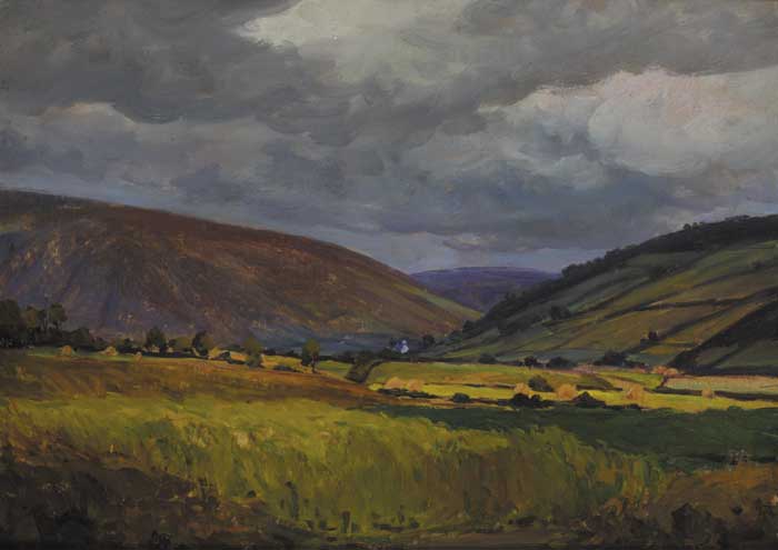 IN THE GLENS OF ANTRIM by Hans Iten RHA (1874-1930) at Whyte's Auctions