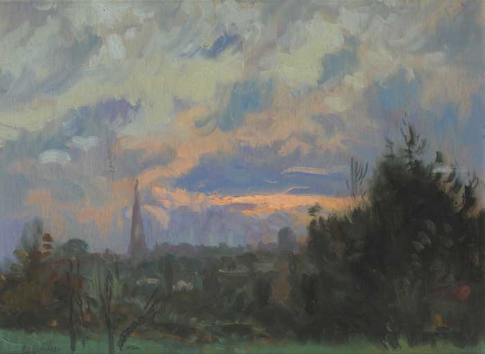 SUNRISE - SKERRIES by Patrick Leonard HRHA (1918-2005) at Whyte's Auctions