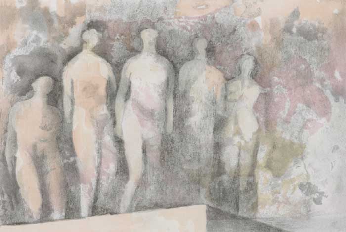 STANDING NUDES, 1984 by Henry Moore OM CH FBA (British, 1898-1986) OM CH FBA (British, 1898-1986) at Whyte's Auctions