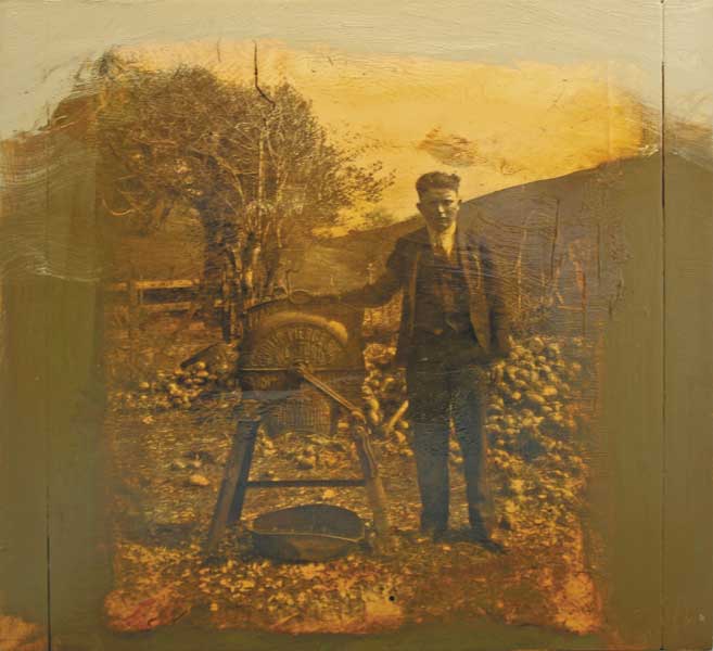 DUTIFUL SON, 2007/8 by Hughie O'Donoghue sold for �7,500 at Whyte's Auctions