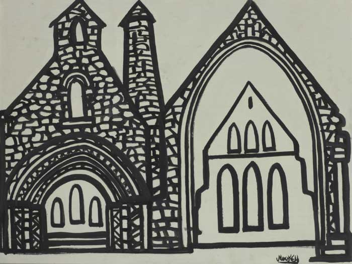 GREY ABBEY, COUNTY DOWN by Markey Robinson (1918-1999) at Whyte's Auctions