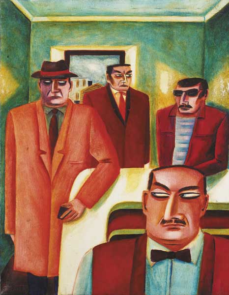 GANGSTERS by Graham Knuttel (b.1954) (b.1954) at Whyte's Auctions