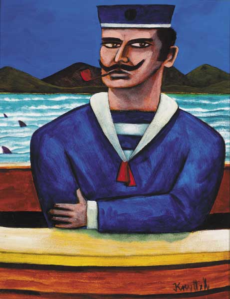 CAPTAIN by Graham Knuttel (b.1954) (b.1954) at Whyte's Auctions