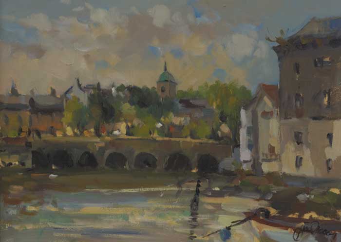 WICKLOW BRIDGE, 1993 by Liam Treacy (1934-2004) (1934-2004) at Whyte's Auctions