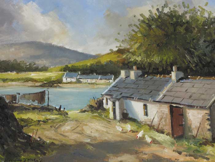 ROCKPORT, CUSHENDUN, COUNTY ANTRIM by Norman J. McCaig (1929-2001) at Whyte's Auctions