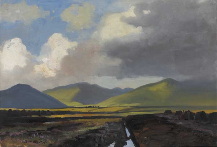 PASSING SHOWERS NEAR PORTMAGEE, COUNTY KERRY, AUGUST 1973 by John Skelton (1923-2009) at Whyte's Auctions