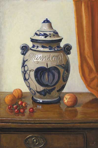 RUMTOPF (FRUIT PUNCH JAR) 1991 by Hilda van Stockum HRHA (1908-2006) at Whyte's Auctions