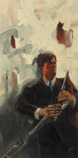 UILLEANN PIPER by Barry Kerr  at Whyte's Auctions