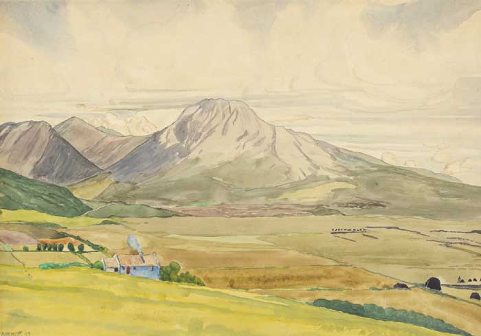 CONNEMARA SUMMER, RENVYLE, IRELAND, 1933 by Harry Kernoff RHA (1900-1974) at Whyte's Auctions