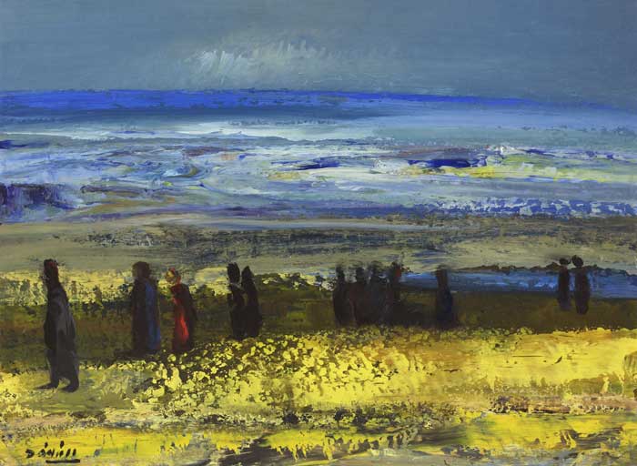 THE BEACHCOMBERS by Daniel O'Neill sold for 12,500 at Whyte's Auctions