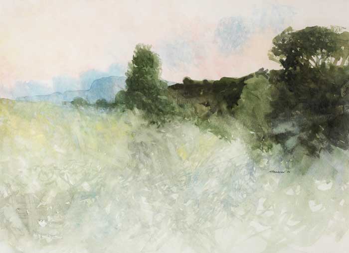 LANDSCAPE WITH TREES, 1983 by Terence P. Flanagan sold for �2,200 at Whyte's Auctions