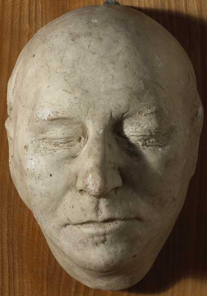 DEATH MASK OF PATRICK KAVANAGH (1904-1967), 1967 by Seamus Murphy RHA (1907-1975) at Whyte's Auctions