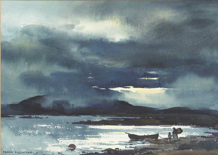 LATE EVENING, CONNEMARA by Frank Egginton RCA (1908-1990) at Whyte's Auctions
