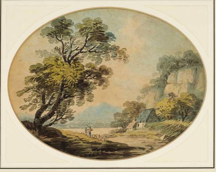 A VIEW OF THE SCALP, COUNTY WICKLOW, c.1920 by John Henry Campbell (1757-1828) at Whyte's Auctions
