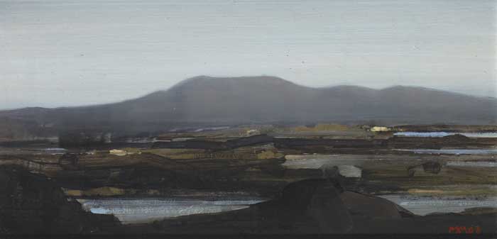 LANDSCAPE NEAR CASHEL, CONNEMARA by Martin Mooney sold for �850 at Whyte's Auctions