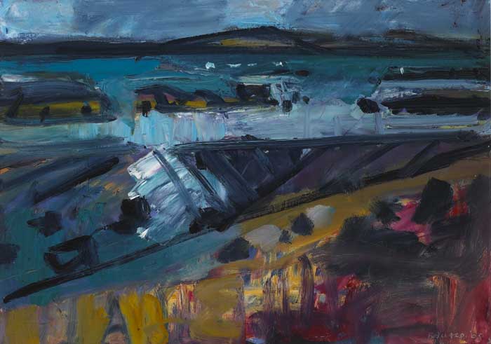 SEA AND ISLANDS, INNISFREE, 2008 by Brian Ballard RUA (b.1943) at Whyte's Auctions