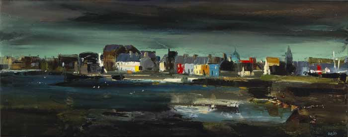 THE LONG WALK, GALWAY by Kenneth Webb RWA FRSA RUA (b.1927) at Whyte's Auctions