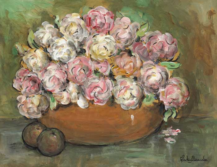 FRUIT AND FLOWERS by Gladys Mccabe sold for �1,000 at Whyte's Auctions