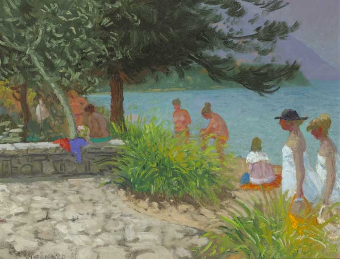 DASSIA, CORFU, 1990 by Patrick Leonard HRHA (1918-2005) at Whyte's Auctions