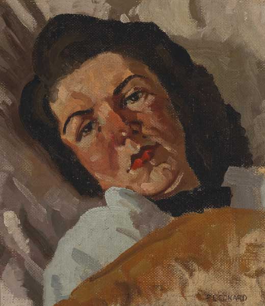 DOREEN, RUSH, 1947 by Patrick Leonard HRHA (1918-2005) at Whyte's Auctions