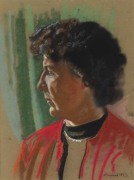 DOREEN, THE ARTIST'S WIFE, 1953 by Patrick Leonard HRHA (1918-2005) at Whyte's Auctions