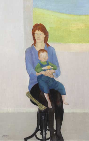 MOTHER AND SON by Barbara Warren RHA (1925-2017) at Whyte's Auctions