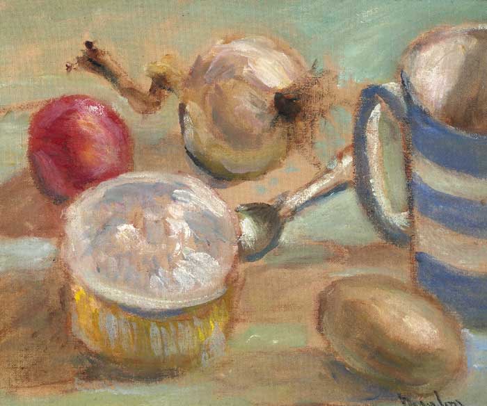 NO. 52 KITCHEN STILL LIFE by Ronald Ossory Dunlop RA RBA NEAC (1894-1973) at Whyte's Auctions