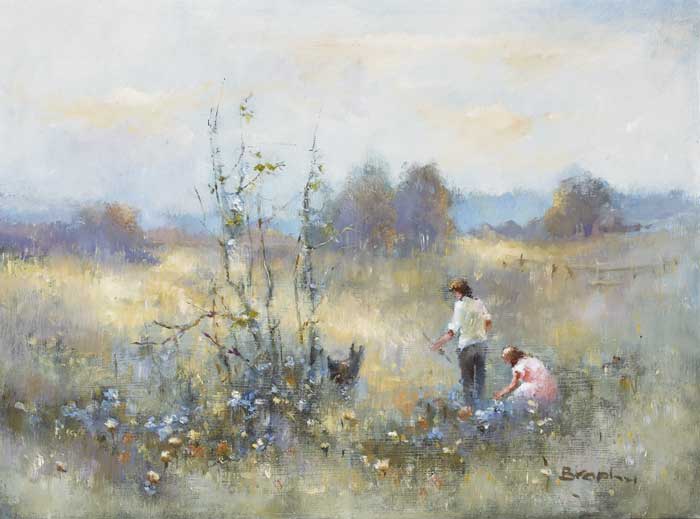 GATHERING FLOWERS by Elizabeth Brophy (1926-2020) at Whyte's Auctions