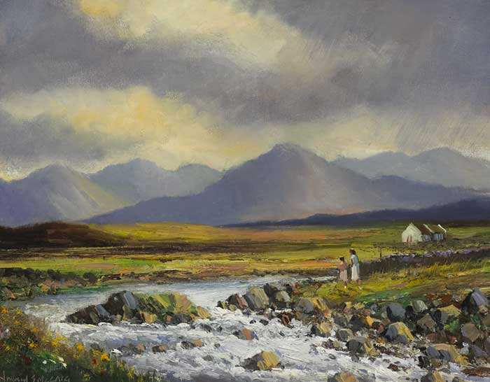 MAAMTURK MOUNTAINS by Norman J. McCaig (1929-2001) at Whyte's Auctions