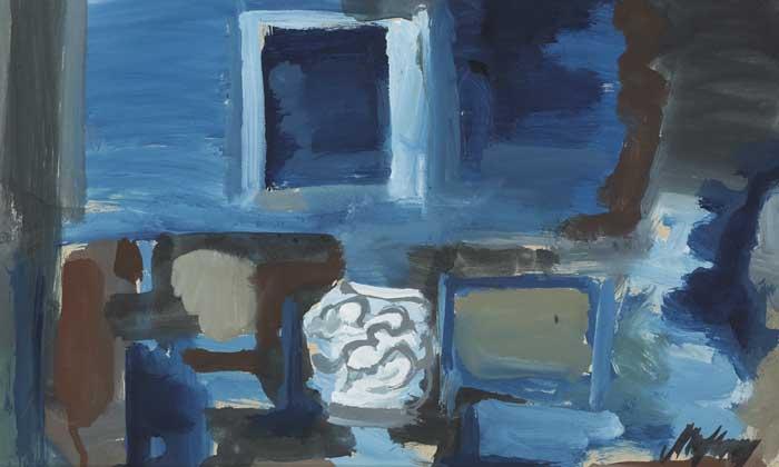 MARKEY'S LIVINGROOM by Markey Robinson (1918-1999) at Whyte's Auctions