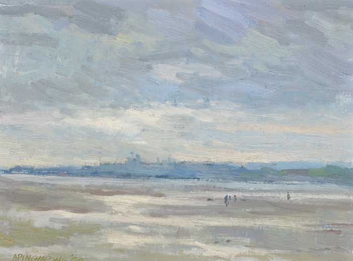 SANDYMOUNT STRAND, 1980 by Sunny Apinchapong-Yang (b.1950) at Whyte's Auctions