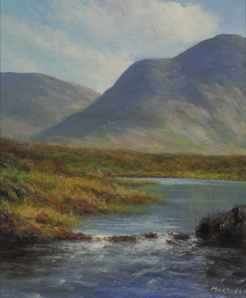 MWEELREA, COUNTY MAYO by Gerry Marjoram (b.1936) at Whyte's Auctions