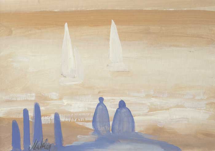 WATCHING SAILBOATS by Markey Robinson (1918-1999) at Whyte's Auctions