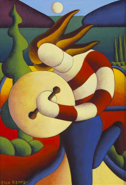 BODHRAN PLAYER, 2011 by Alan Kenny (b.1965) at Whyte's Auctions