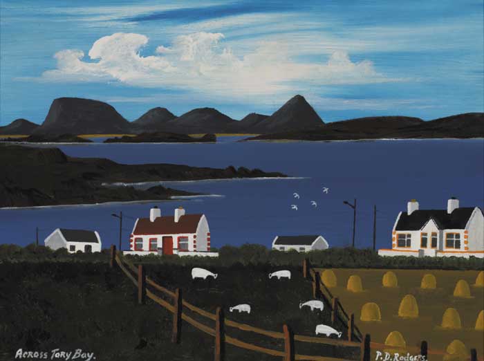 ACROSS TORY BAY by Patsy Dan Rodgers (b.1945) at Whyte's Auctions