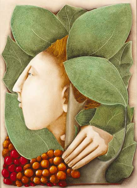 BOY AND BERRIES, 1994 by Barry Castle (1935-2006) at Whyte's Auctions