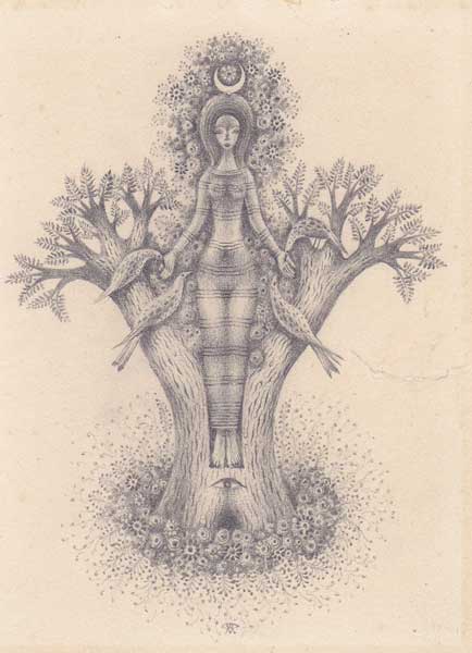 TREE OF LIFE by Colin Middleton MBE RHA (1910-1983) MBE RHA (1910-1983) at Whyte's Auctions