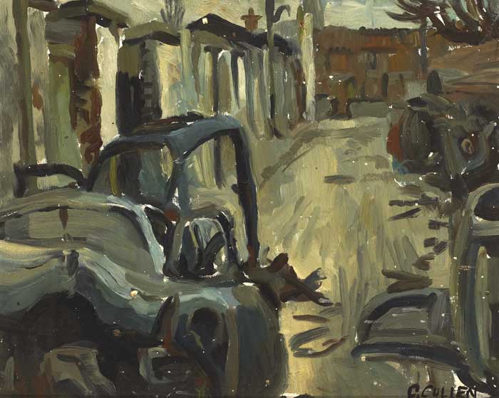 STREET SCENE [No. 9] by Charles Cullen (b.1939) (b.1939) at Whyte's Auctions