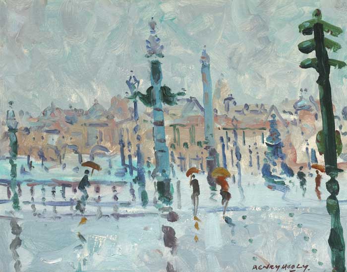 PLACE DE LA CONCORDE, PARIS by Henry Healy RHA (1909-1982) RHA (1909-1982) at Whyte's Auctions