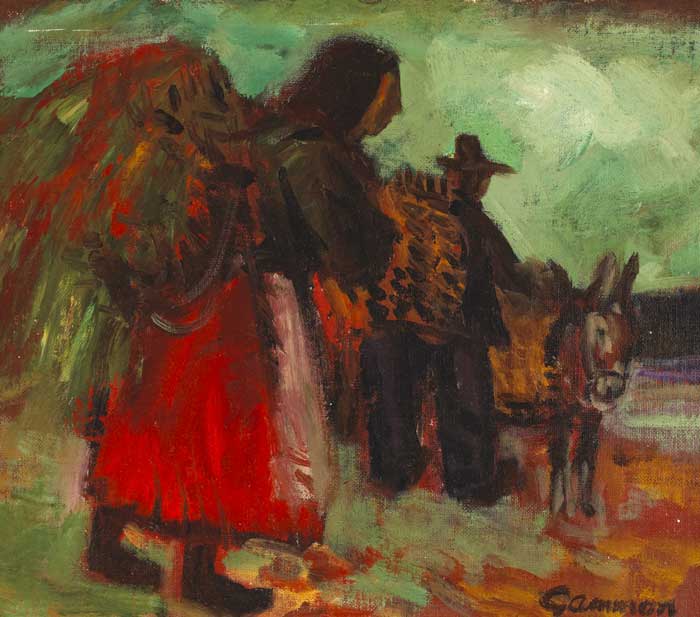 GATHERING KELP by Reginald William Gammon (1894-1997) (1894-1997) at Whyte's Auctions