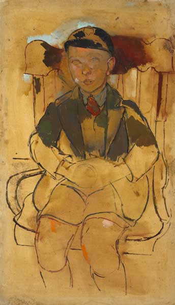 BOY IN SCHOOL UNIFORM, c.1934-38 by Stella Steyn (1907-1987) at Whyte's Auctions