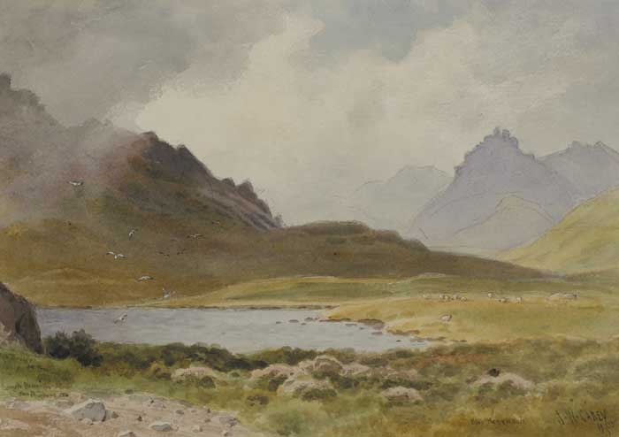 BLUE BEARNAGH, COUNTY DOWN, 1935 by Joseph William Carey RUA (1859-1937) at Whyte's Auctions
