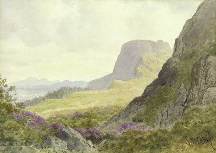 CAVEHILL AND DONARD, COUNTY ANTRIM, 1929 by Joseph William Carey RUA (1859-1937) at Whyte's Auctions