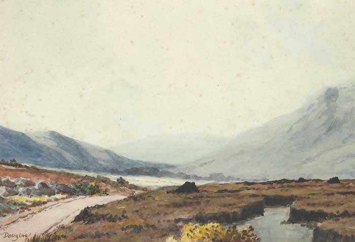 THE MAAM VALLEY, CONNEMARA by Douglas Alexander (1871-1945) at Whyte's Auctions