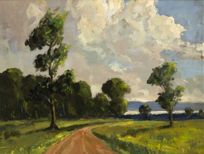 A ROAD TO LOUGH NEAGH, 1936 by William Jackson (fl.1886-1954) at Whyte's Auctions