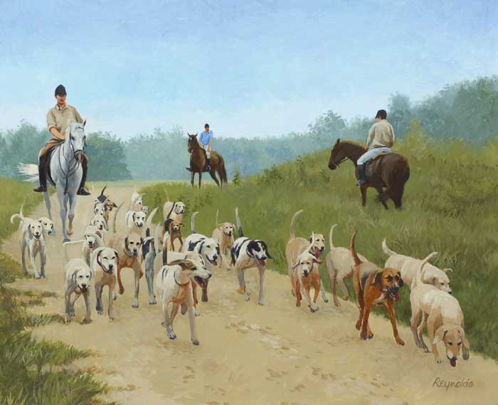 WHIPPERS-IN by Mary Reynolds  at Whyte's Auctions