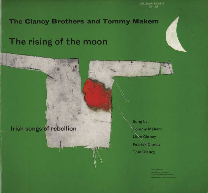 MAURA LAVERTY'S COOKERY BOOK, WITH A SECTION ON DIET BY SYBIL LE BROCQUY and THE RISING OF THE MOON BY THE CLANCY BROTHERS AND TOMMY MACKEN [VINYL] by Louis le Brocquy HRHA (1916-2012) at Whyte's Auctions